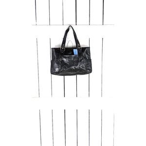 Kenneth Cole Reaction back faux leather computer laptop tote bag purse